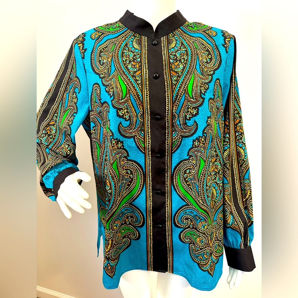 Bob Mackie Blouse Size L - NWOT